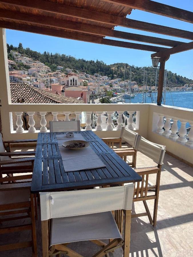 Poros Town Poros Endless View Apartment מראה חיצוני תמונה
